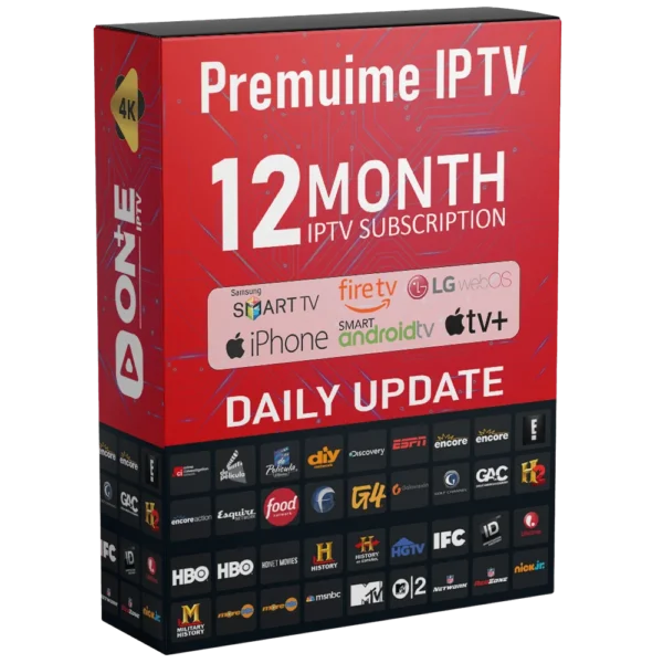 12 Maanden IPTV Nederland Abonnement