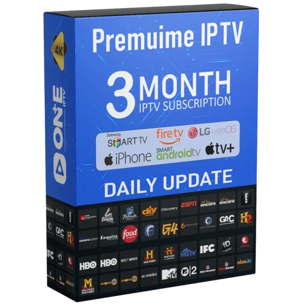 3 Maanden IPTV Nederland Abonnement