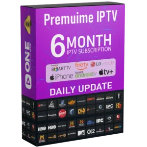 6 Maanden IPTV Nederland Abonnement