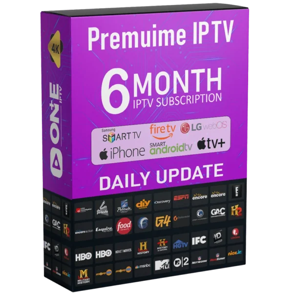 6 Maanden IPTV Nederland Abonnement