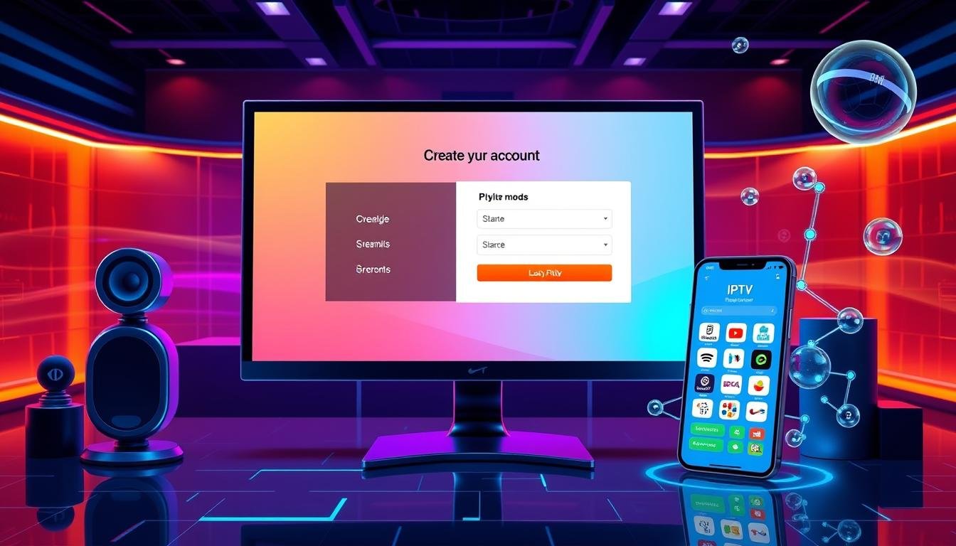 IPTV account aanmaken