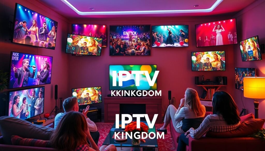 IPTV muziek- en entertainmentkanalen